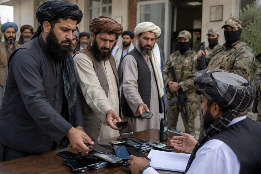 Taliban Smartphone Ban